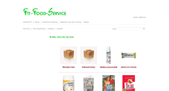 Desktop Screenshot of fit-food-service.com